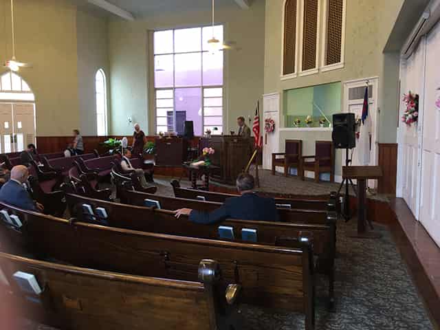 Heritage Baptist Church Wednesday Service.